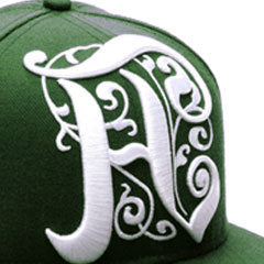 green hat
